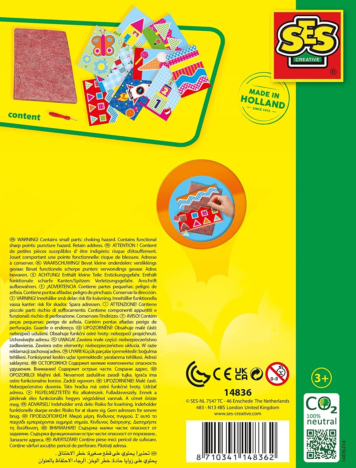 SES Creative 14836 I Learn to perforate, Mixed