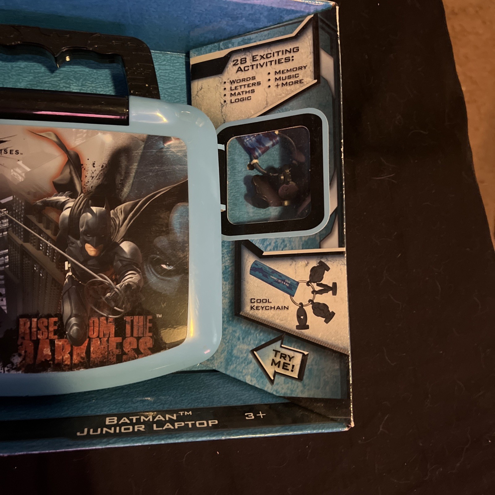 Batman The Dark Knight Rises learning letters laptop New Oregon Scientific