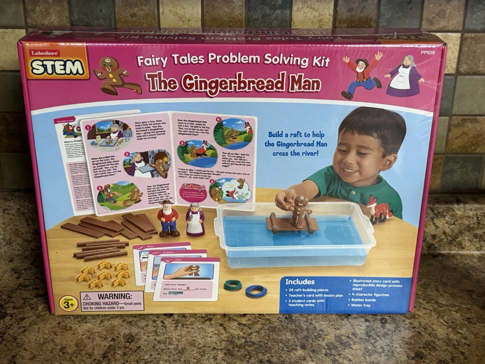 Lakeshore Fairy Tales Problems Solving Kit – The Gingerbread Man ~ New Sealed