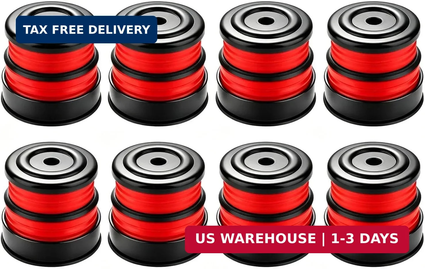 Premium Silicone Body Mount Kit for 2008-2016 Ford F-250/F-350 Super Duty Crew C