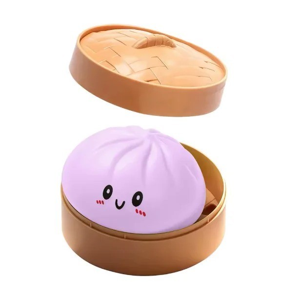 Five Below Mystery Squishy Bun Dumpling RARE GLITTER Limited Edition