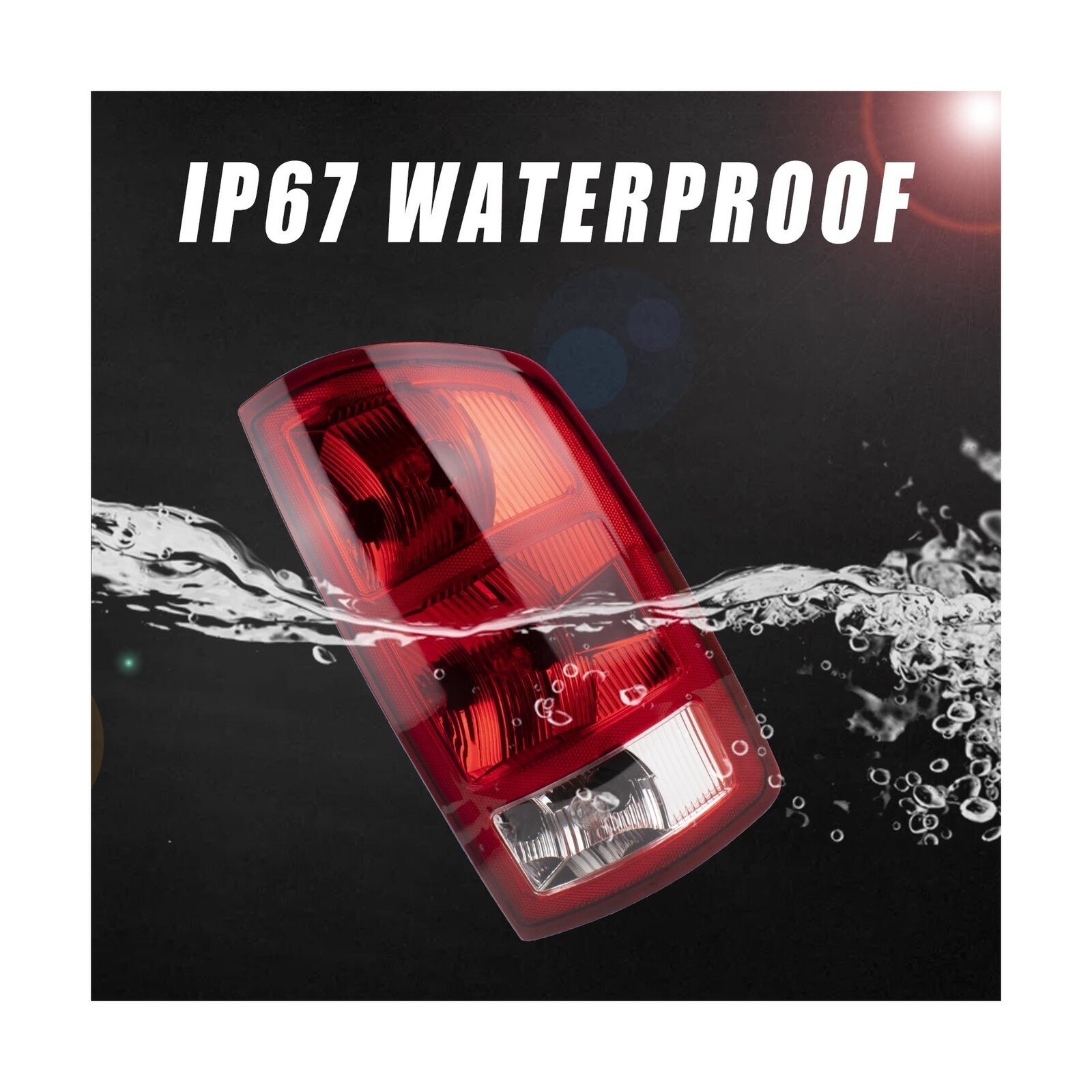 Boine Tail Light Compatible With 2002 2003 2004 2005 2006 Dodge Ram 1500 2500…