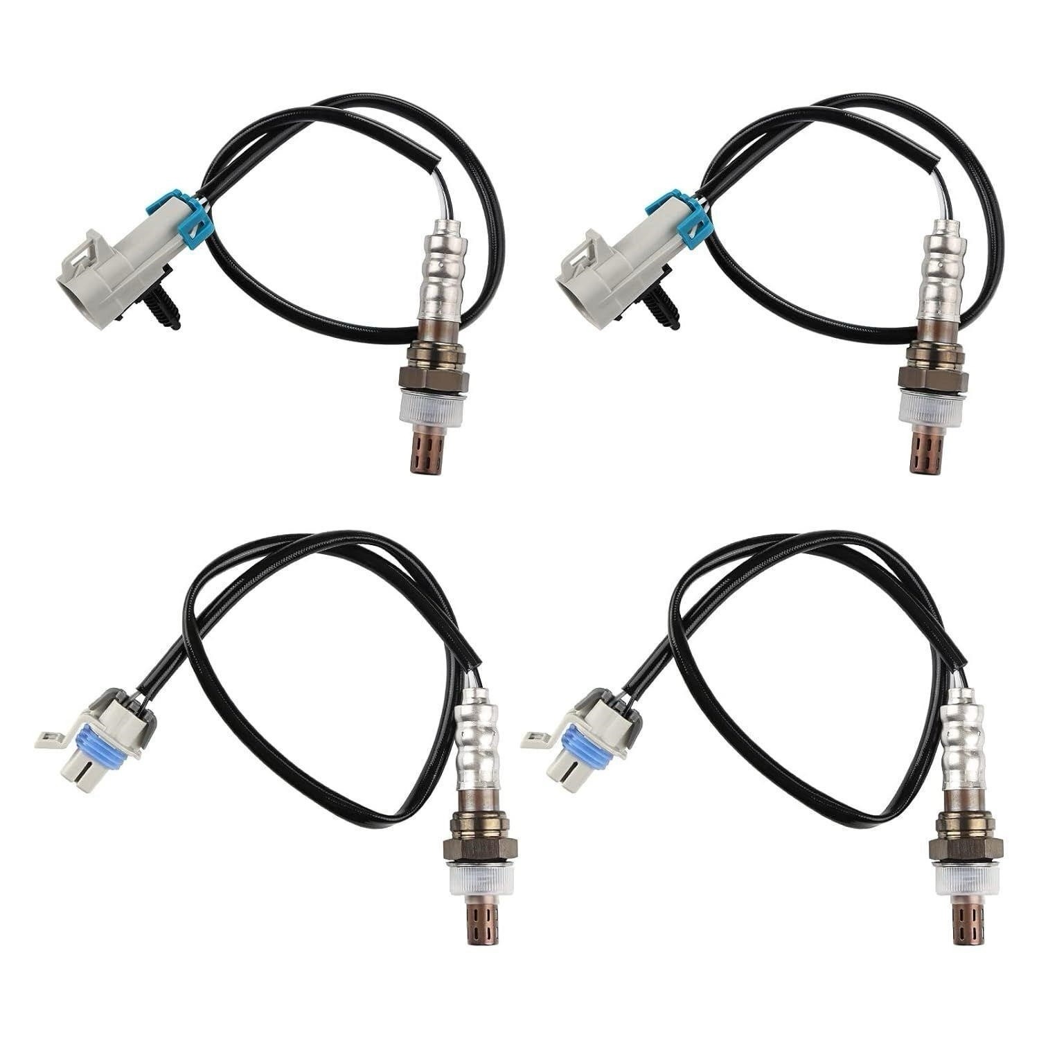 JDMON 4Pcs O2 Oxygen Sensor Compatible with Chevrolet GMC Cadillac