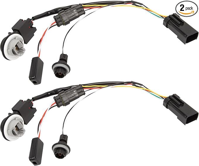 Tail Lights Conversion Wiring Adapter Assembly Compatible with 2013-2022 RAM