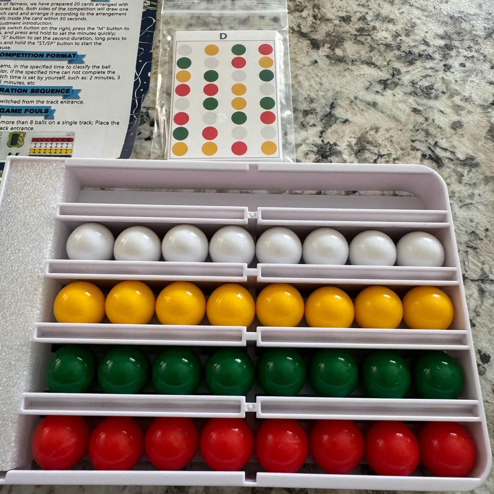 Montessori Learning Toys Puzzle Color & Shape Matching Brain Teasers Logic Game