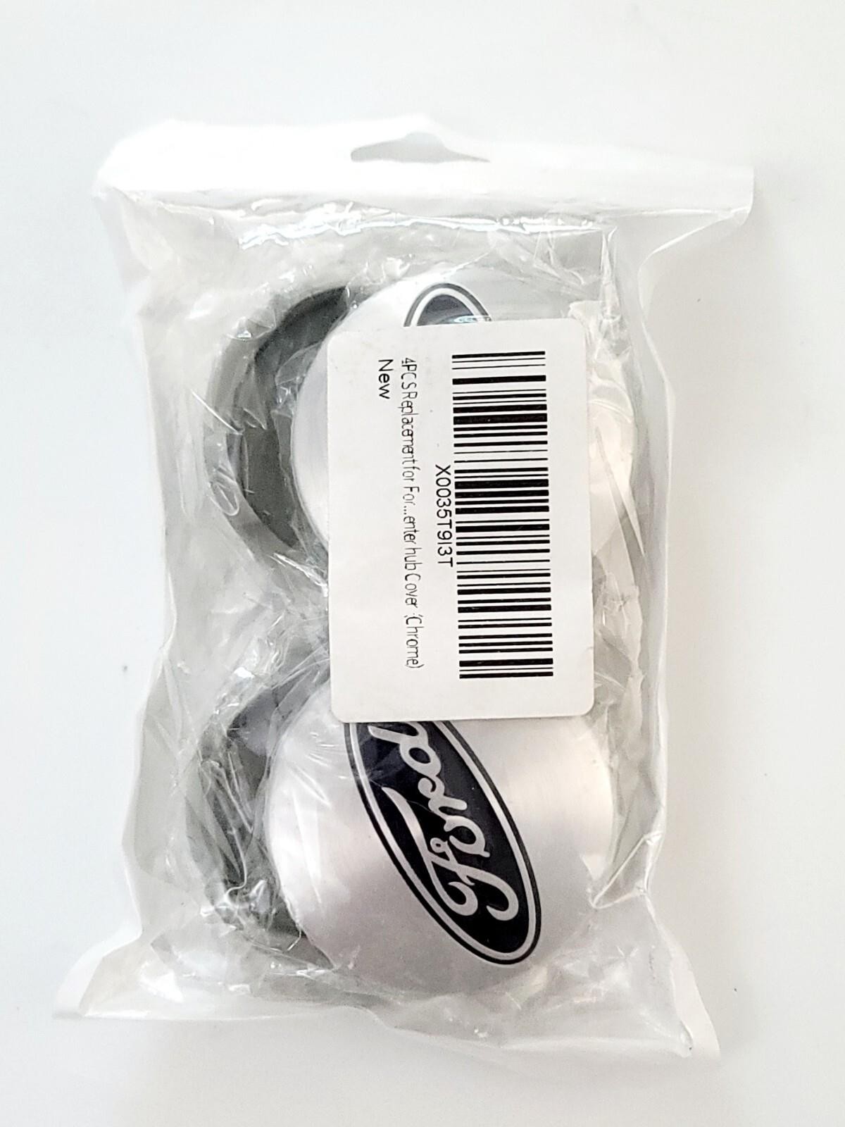 4 WHEEL CENTER CAP 2.125” 54mm 2 1/8” For Ford SILVER BLACK BLUE Cover Caps Tire