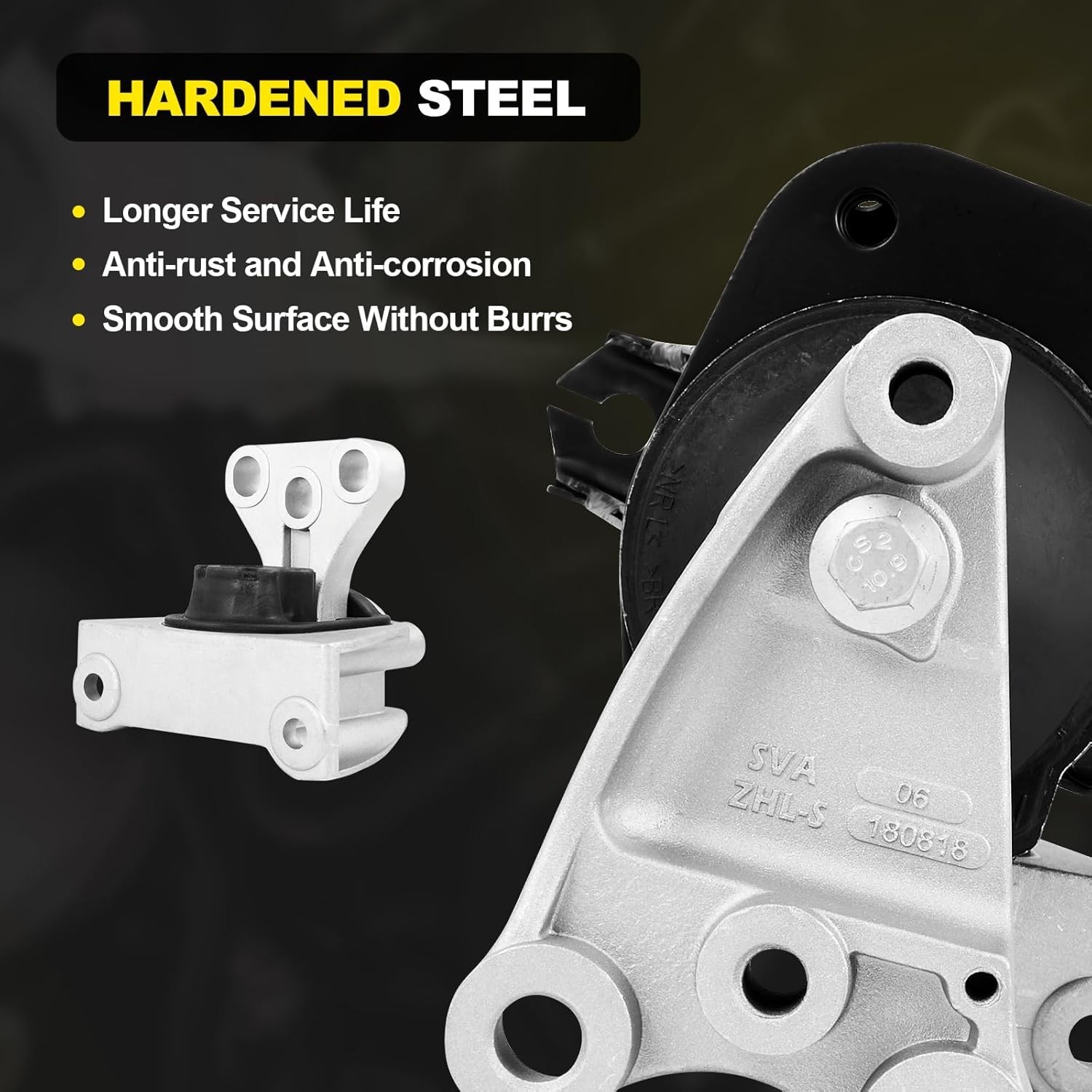 (Genuine OE Quality) Engine Motor Mount Compatible with Honda Civic 1.8L 2006-20