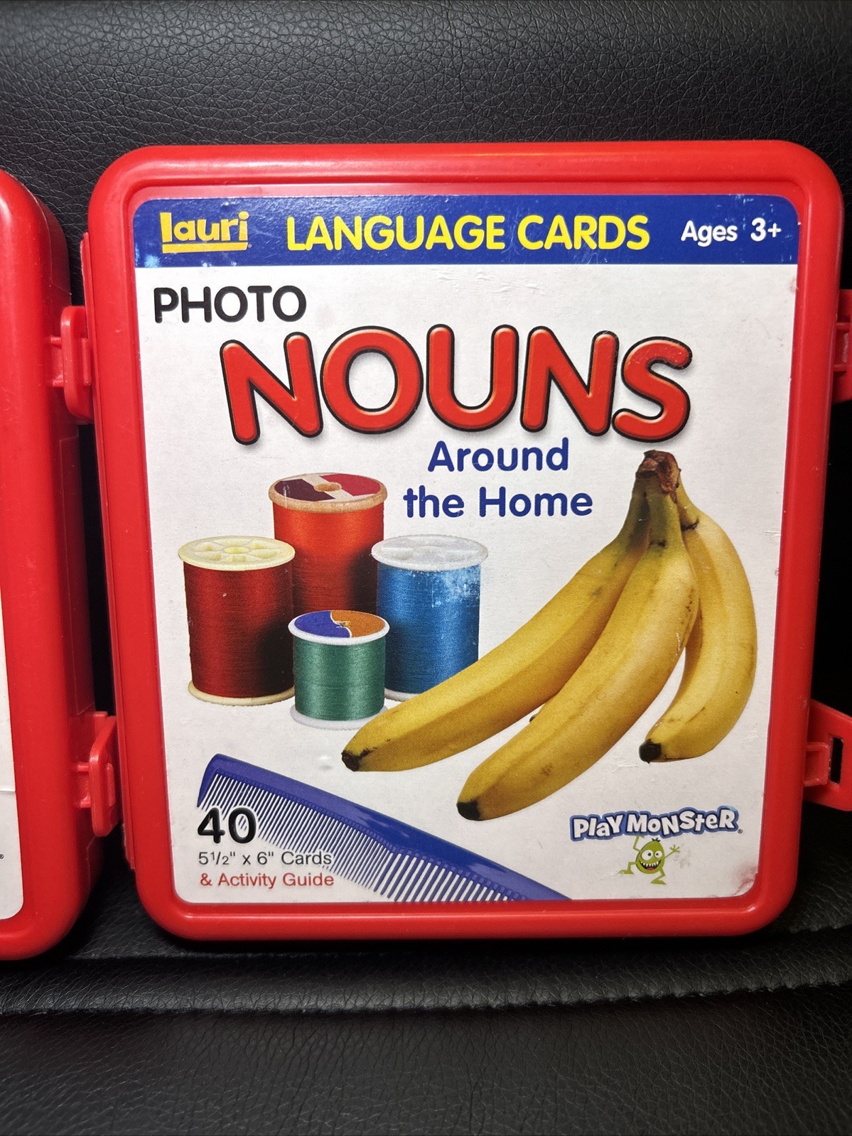Lauri Language Cards Ages 3+ Photo Actions & Nouns COMPLETE Play Monster Speech