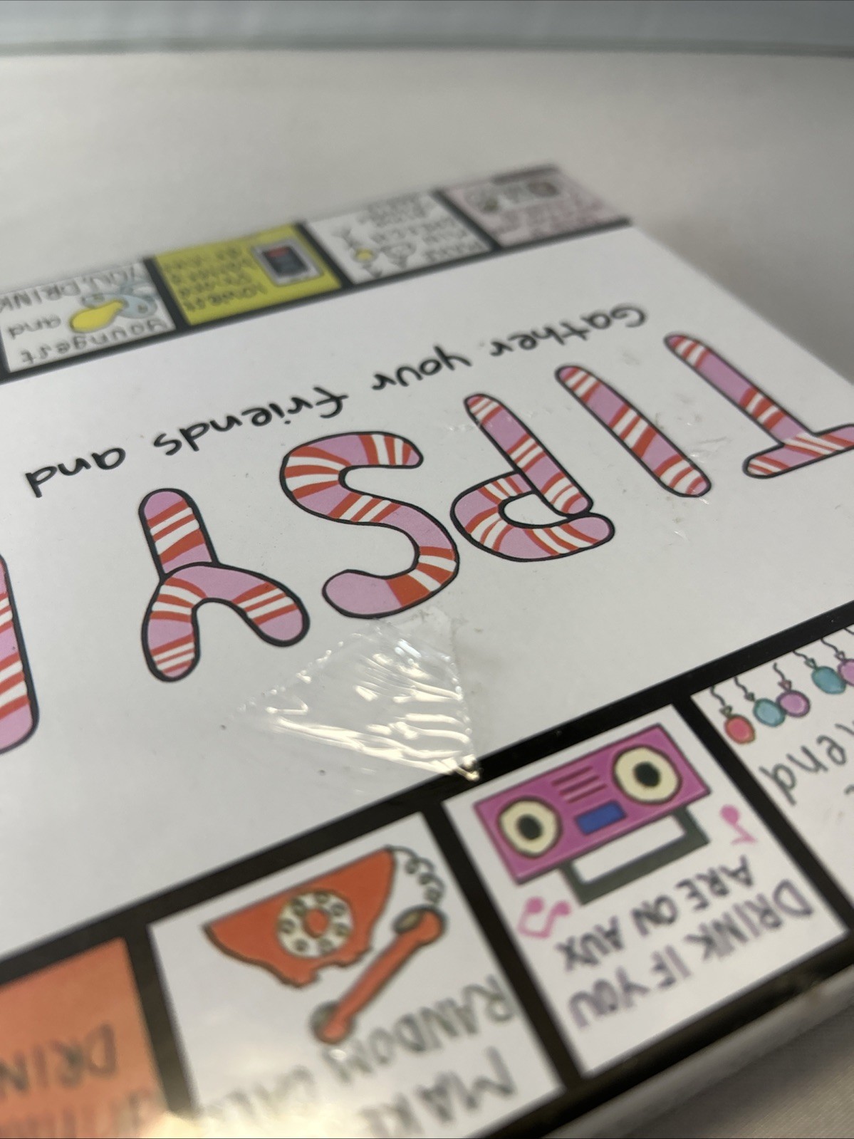 Tipsy Land Drinking Game For Friends – Party Board – College Fun!