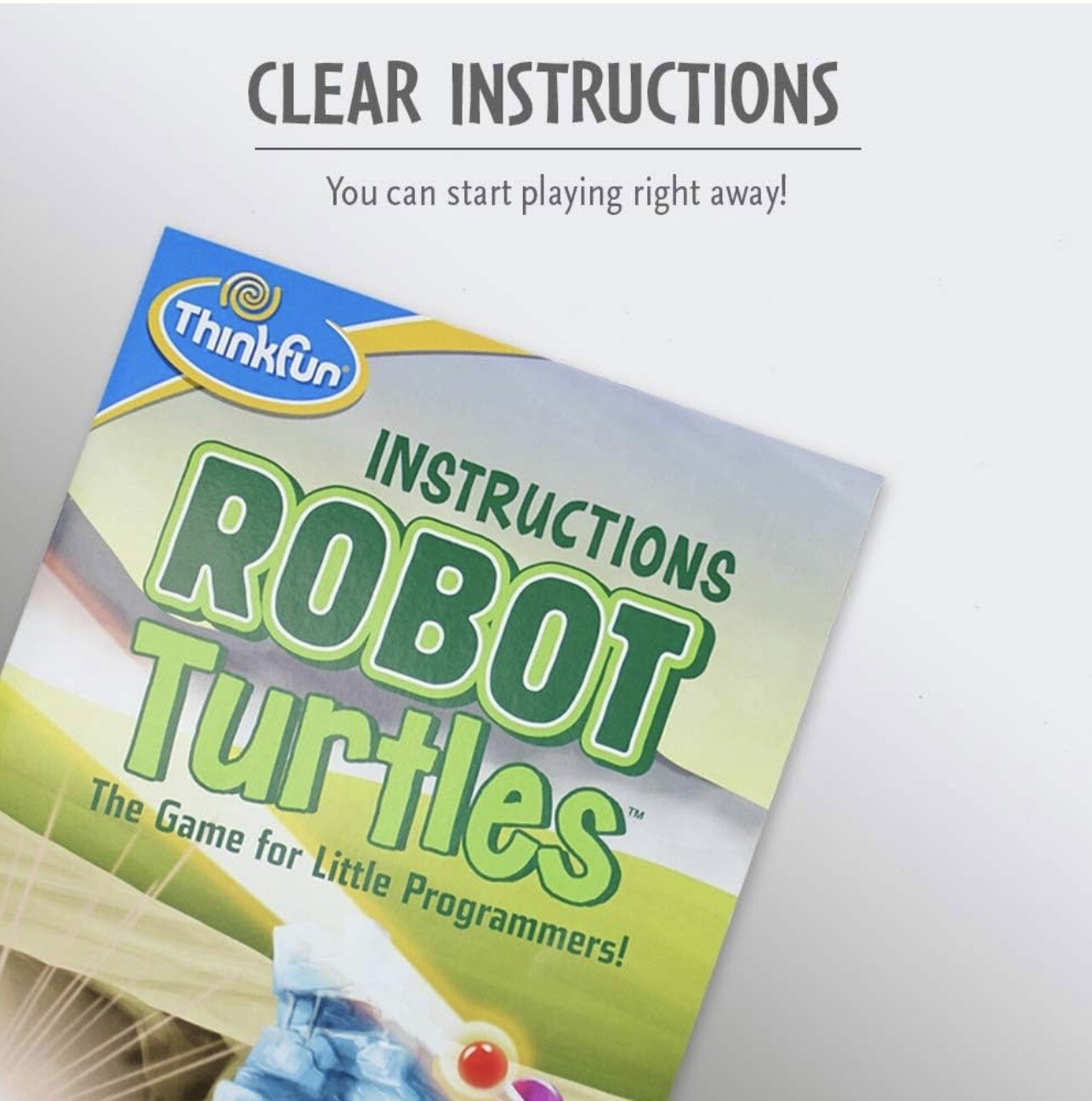 Thinkfun ROBOT Turtles – Coding Game for Little Programmers Original 1st Ed.