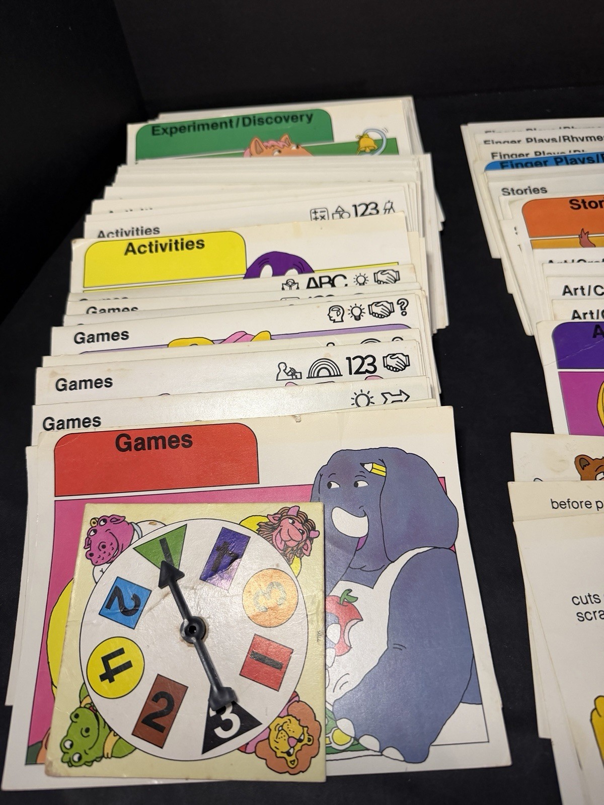 1981 Sweet Pickles Preschool Program Activity Bus w/Cards & Games See Decription
