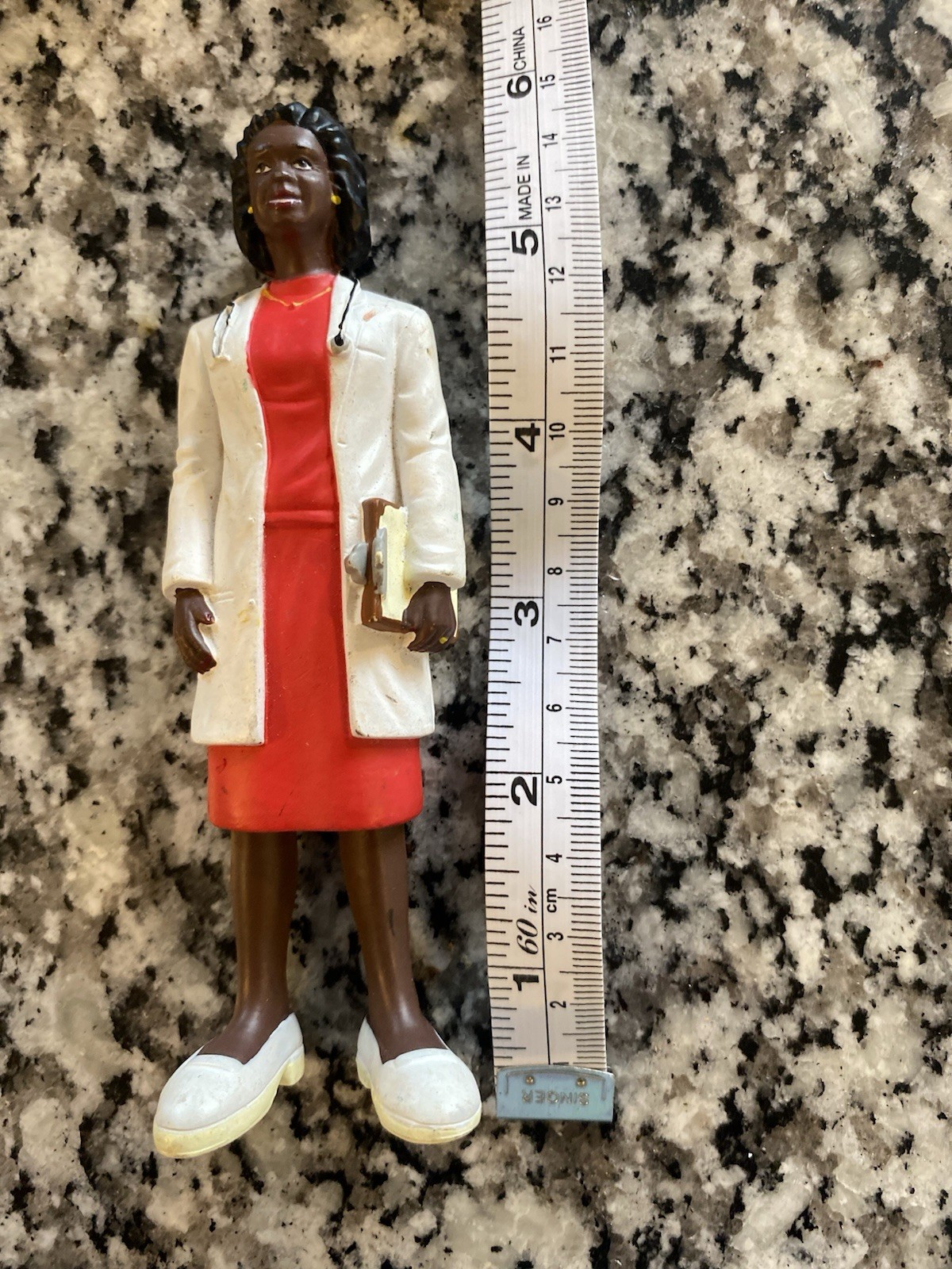 Lakeshore Community Helper Worker 5” African-American Doctor Collectible Toy
