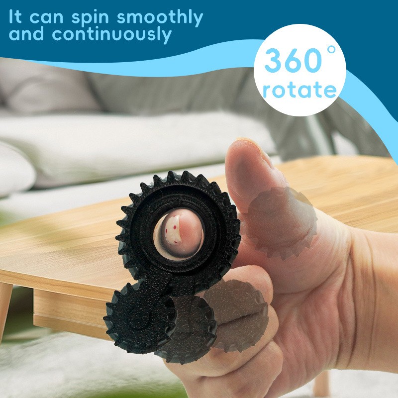 Smooth-spinning Reliable Entertaining Soothing Tactile Robust Fidget Spinner Toy