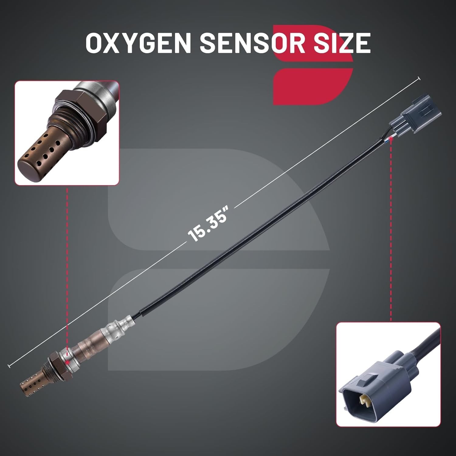 BDFHYK Oxygen Sensor Upstream & Downstream O2 Sensor, Compatible with Lexus…