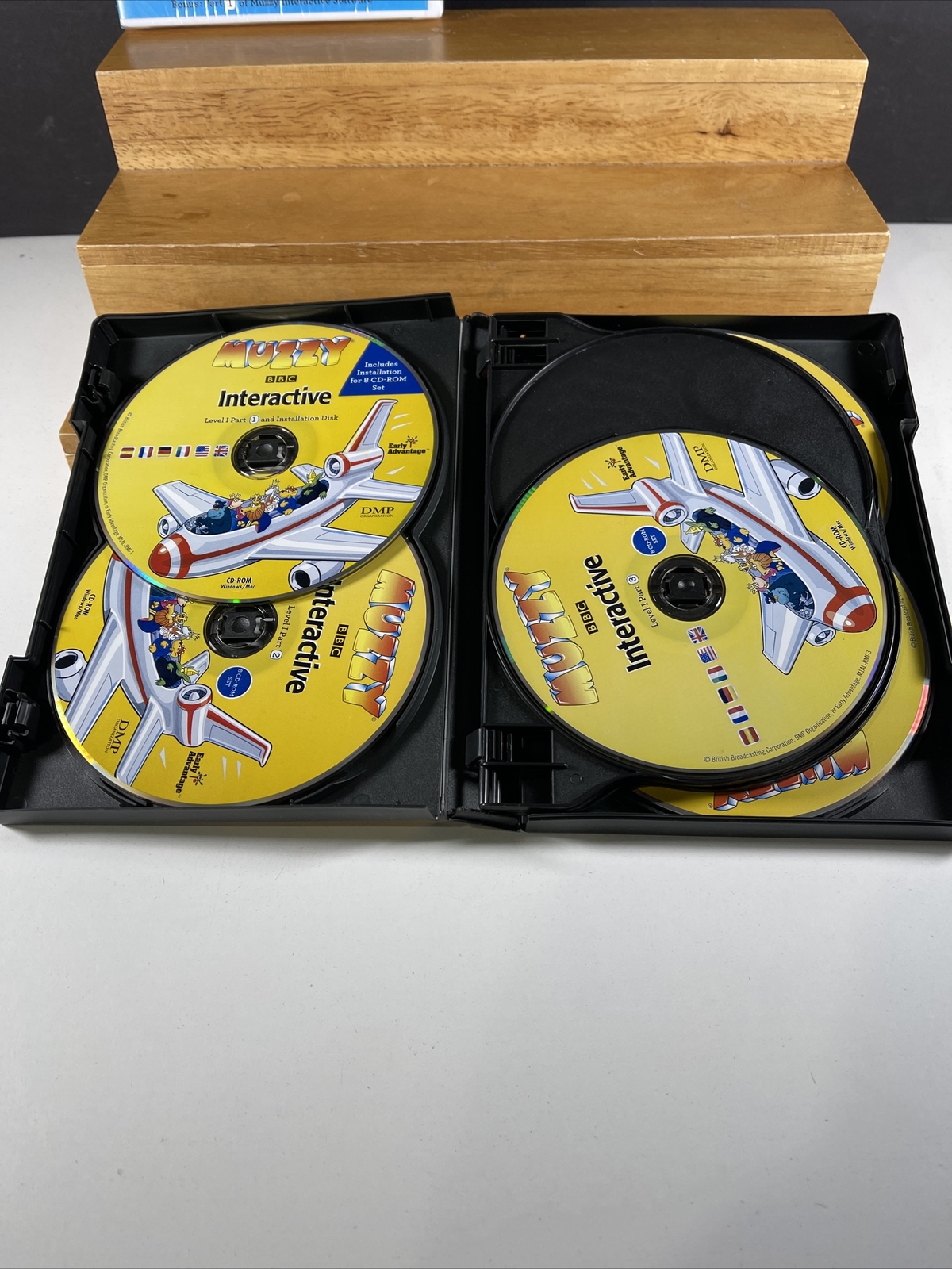 BBC Muzzy Multilingual Language Interactive DVD + SEALED BONUS!