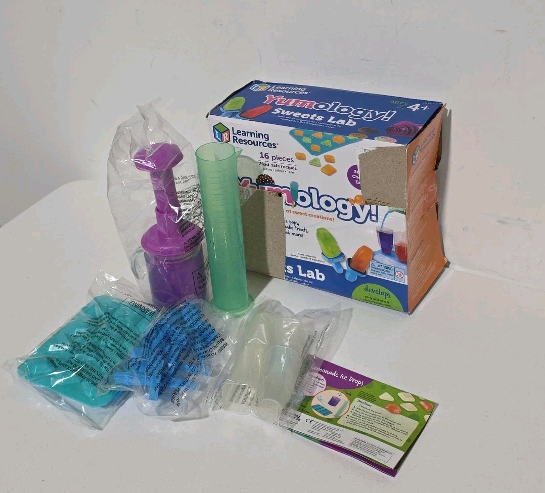 Learning Resources 16 Piece Yumology Sweets Lab – Open Damaged Box