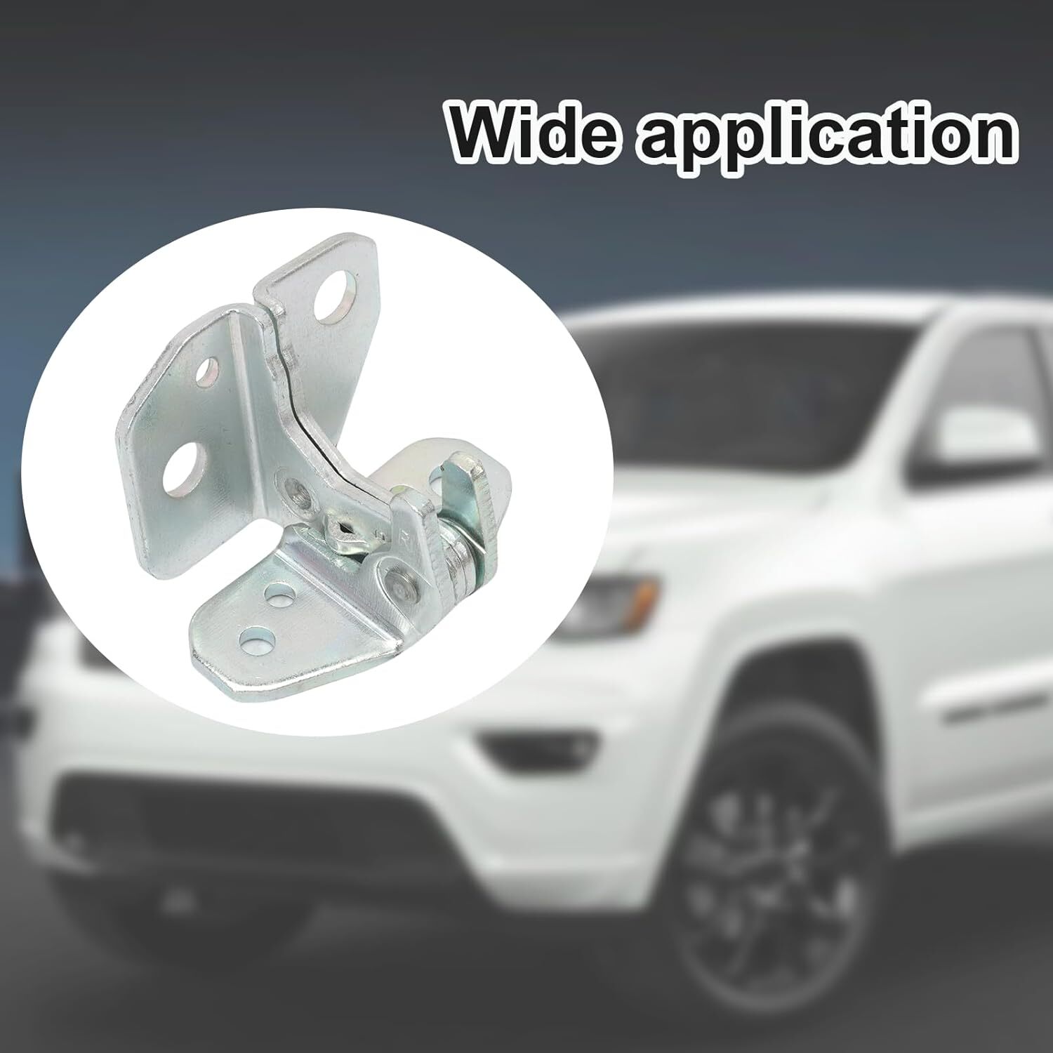 55113660AC Passenger Side Upper Door Latch Hinge Fit Front or Rear Compatible