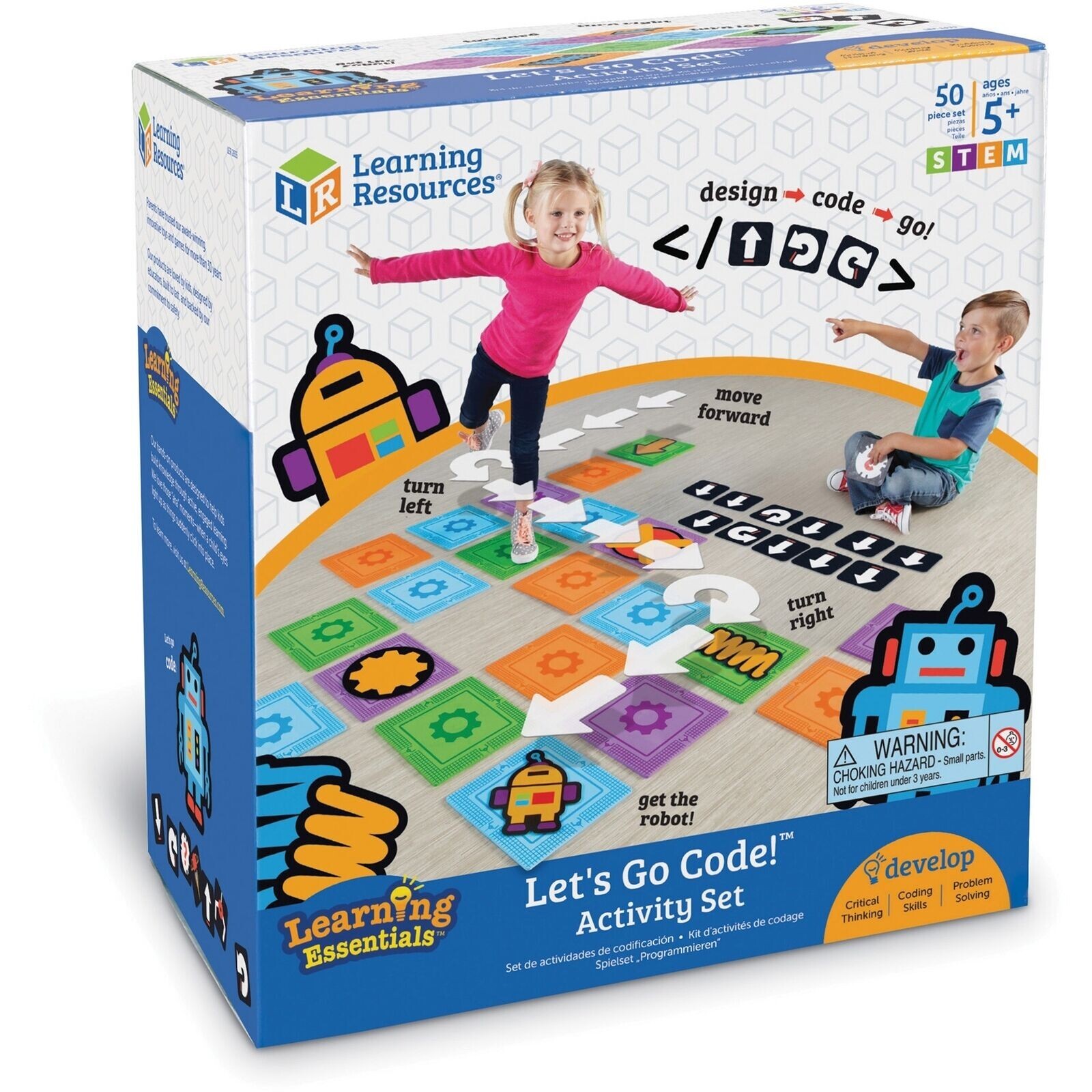Learning Resources Ages 5+ Let’s Go Code Activity Set (ler2835)
