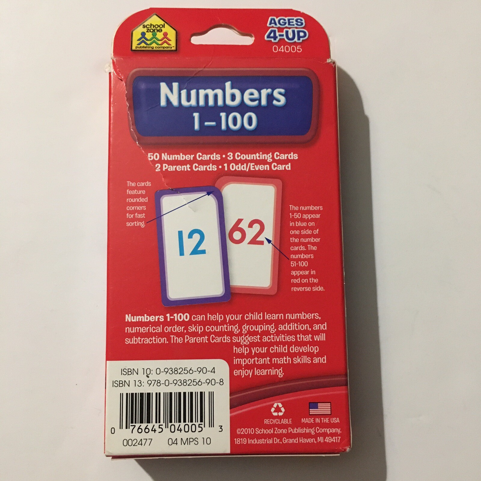School Zone Number And Sight Words Flashcard Packs SEE DESCRIPTION
