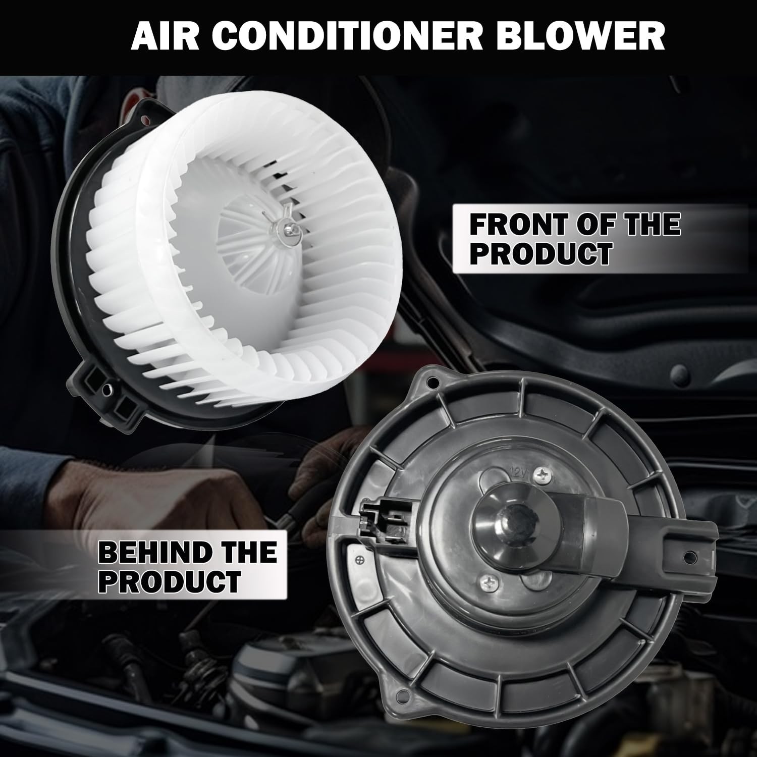 700054 Front AC Heater Blower Motor Fan Fit for Toyota Camry 2002 2003 2004 2…