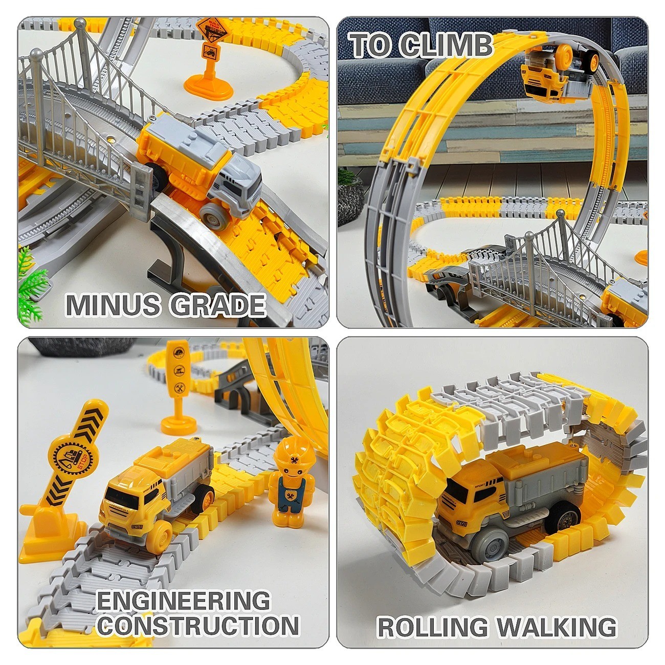 Track Car Train Toys Children Electric Track Toy Cars Educational Toys