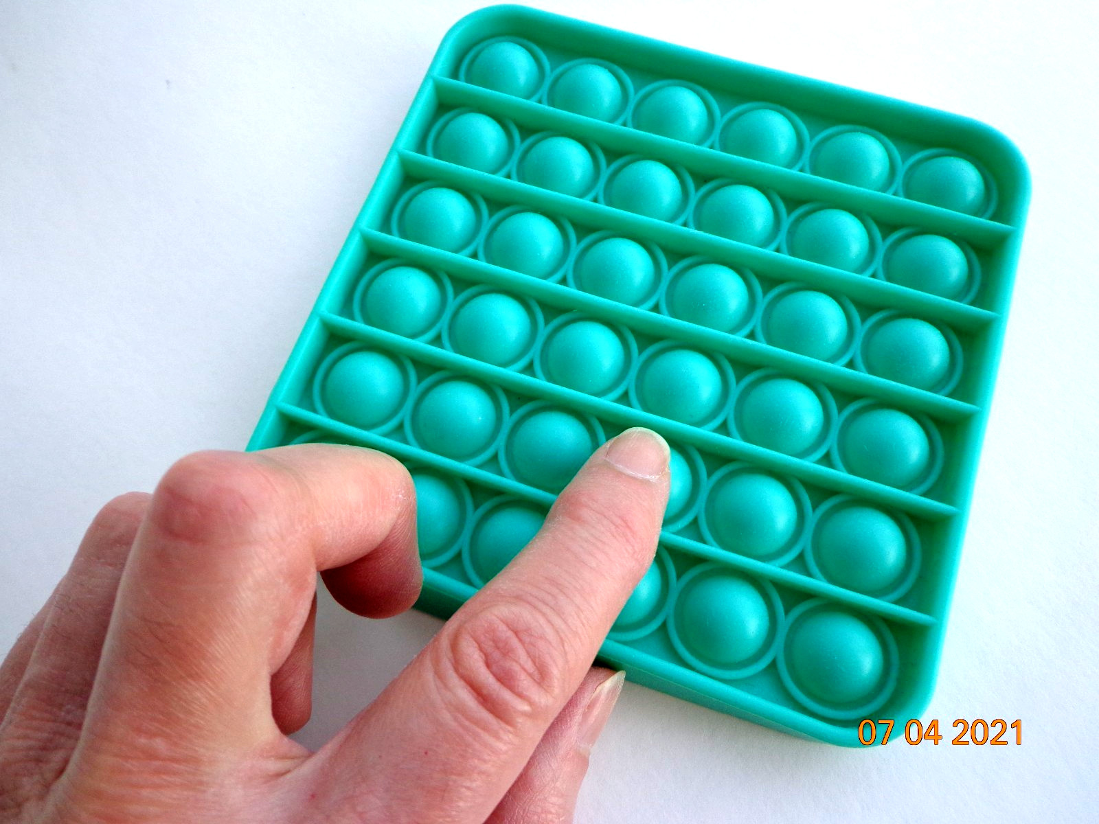 Finger Popping Fidget Toy for Fun & Stress Relief Sensory Push Pop Game All Ages