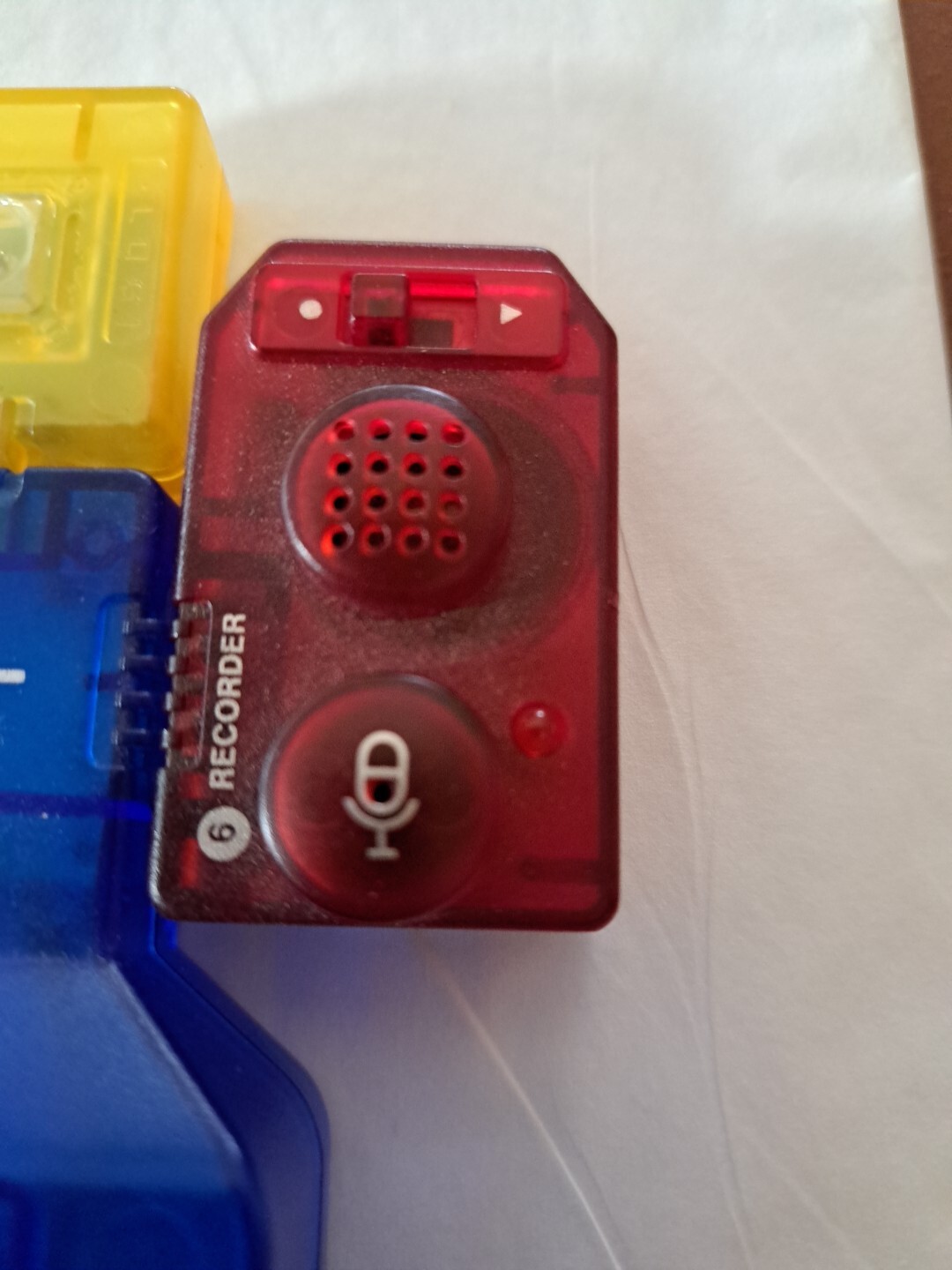 LogiBlocs Secret Recorder Button & Light Sensor