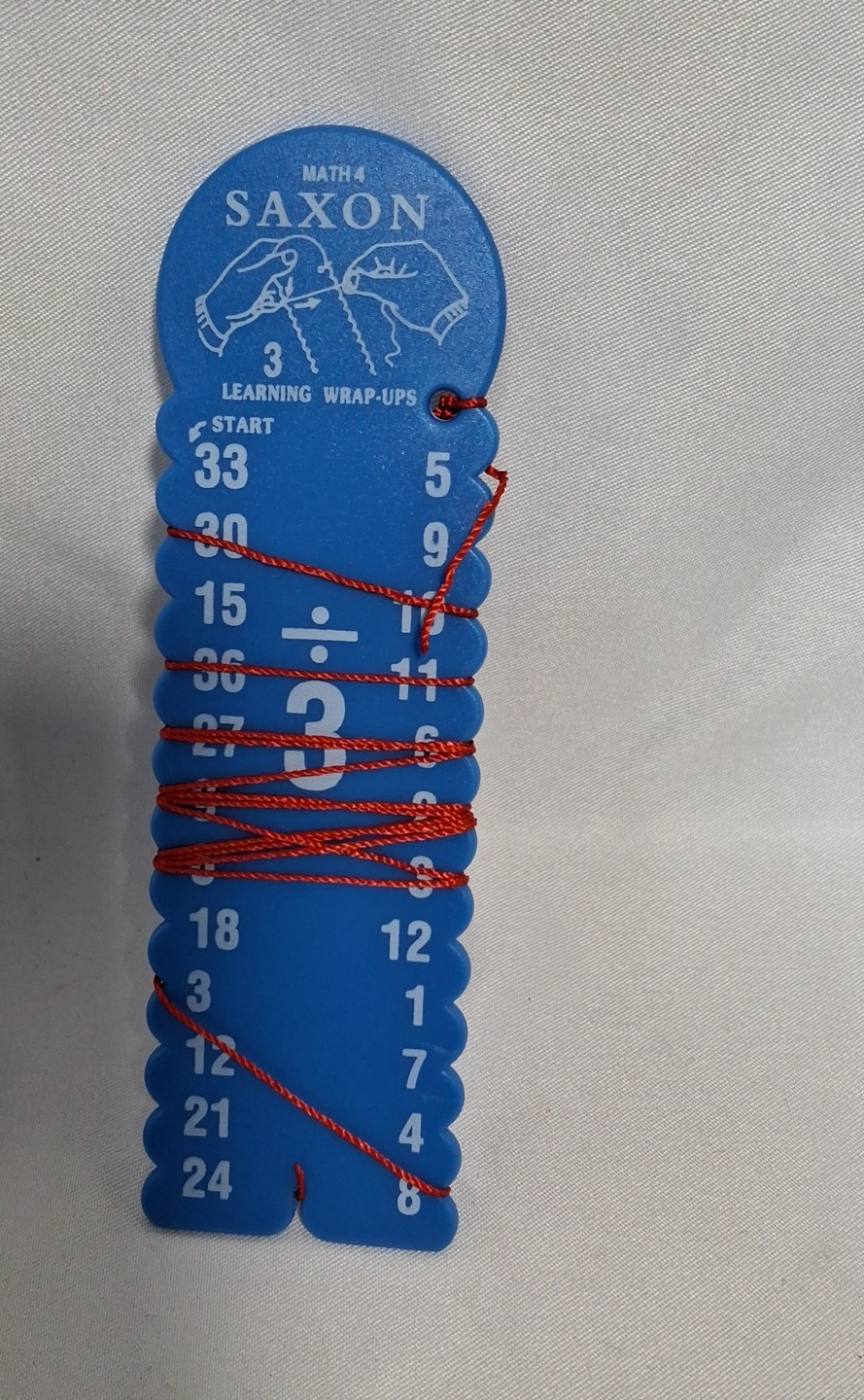 Saxon Math 4 Division Learning Wrap-Ups Keys, Blue, School Home, YOU CHOOSE