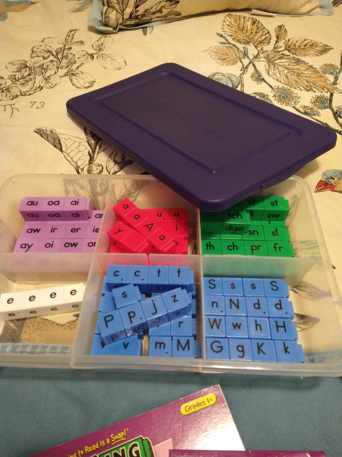 Learning Resources Reading Rods Word Building classroom kit teacher resource NLA