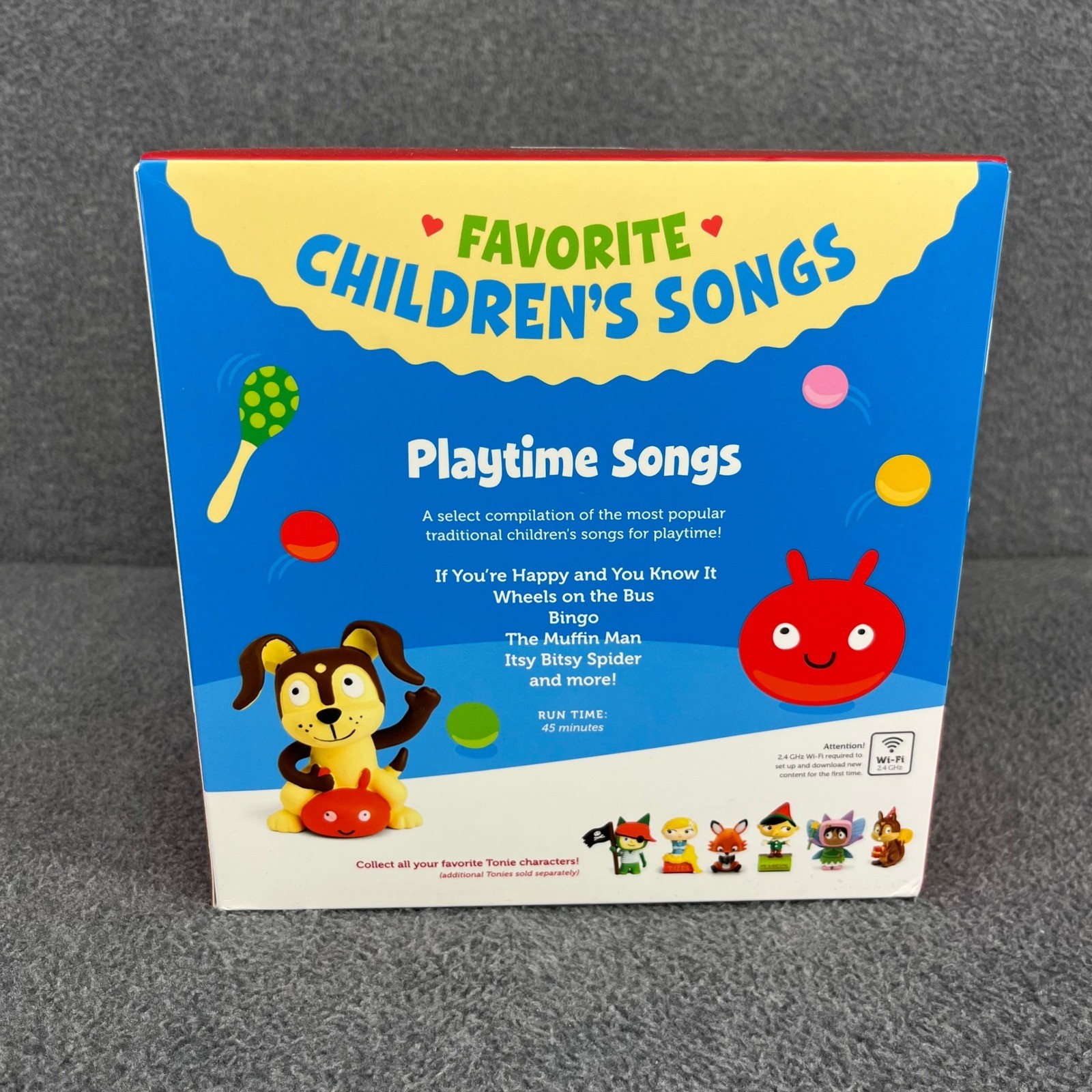 Tonies Toniebox Starter Set Red Kids Bundle 7 Figures Mickey Peppa Thomas New