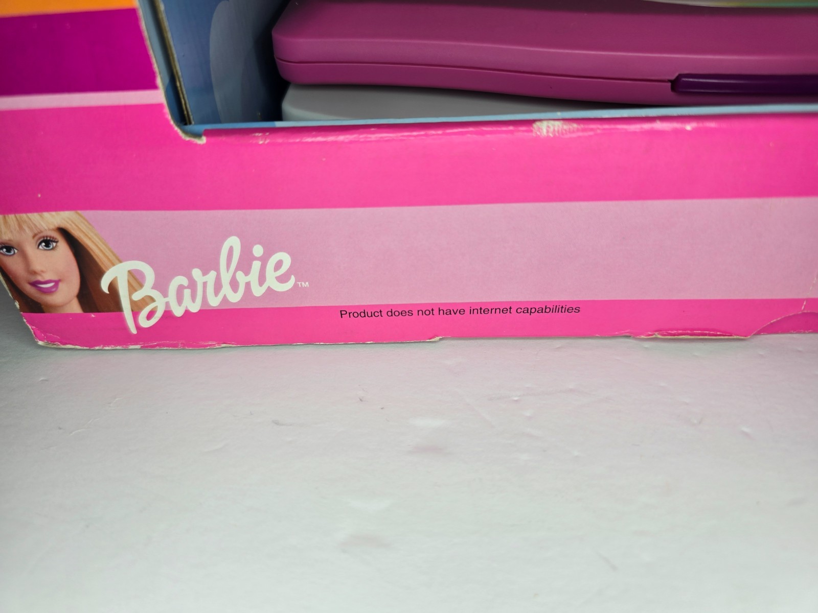 Barbie B-Book Learning Laptop Mattel 60 Games & Activities Y2K Toy 2003 – NIB