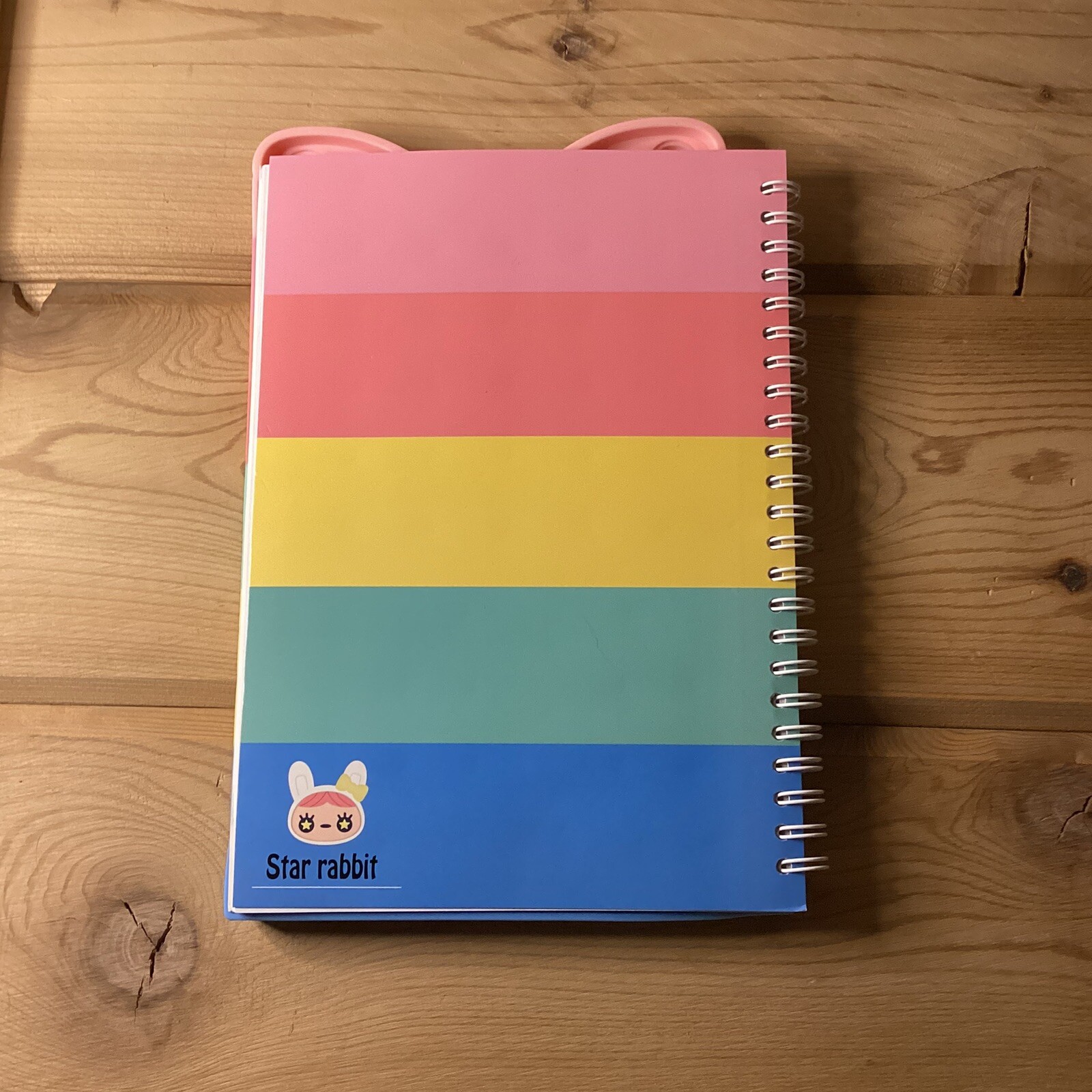 Spiral Notebook Butterfly Kids Journal ￼Pastel Pop it Fidget