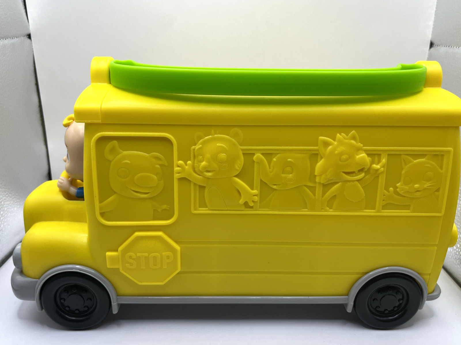 Cocomelon Letters Sounds Words Numbers Learning Bus Interactive Sound 12″ Toy