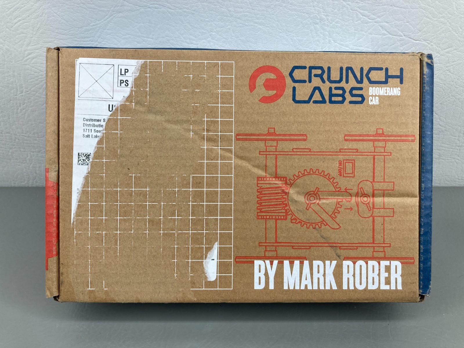 Crunch Labs by Mark Rober Boomerang Car Build Box NEW Open Box Sealed Contents
