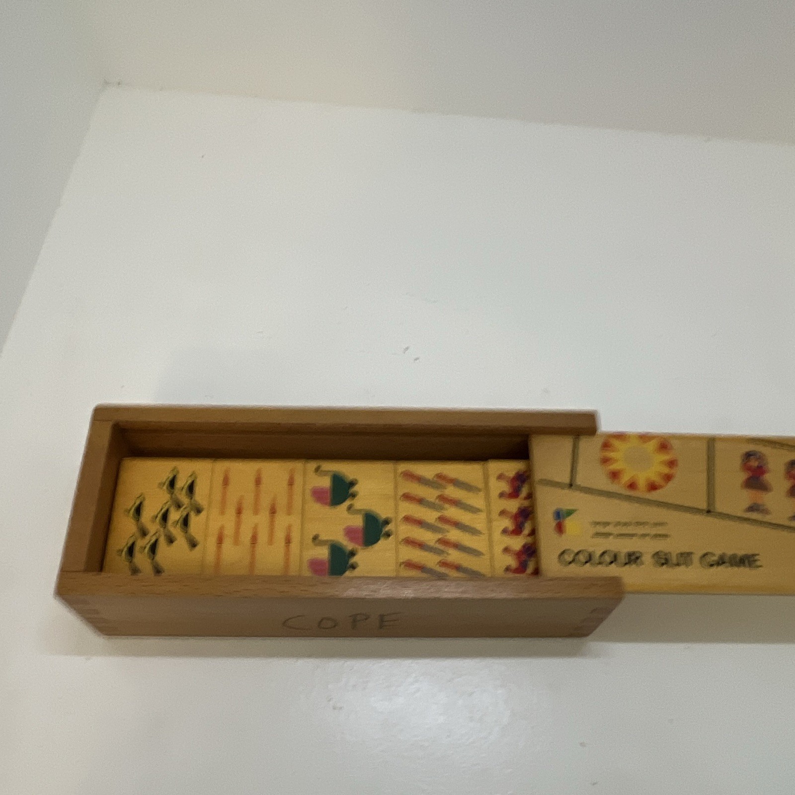 Doron Layeled Ltd Wooden Color Slit Game Set, Multicolor Shapes & Colors