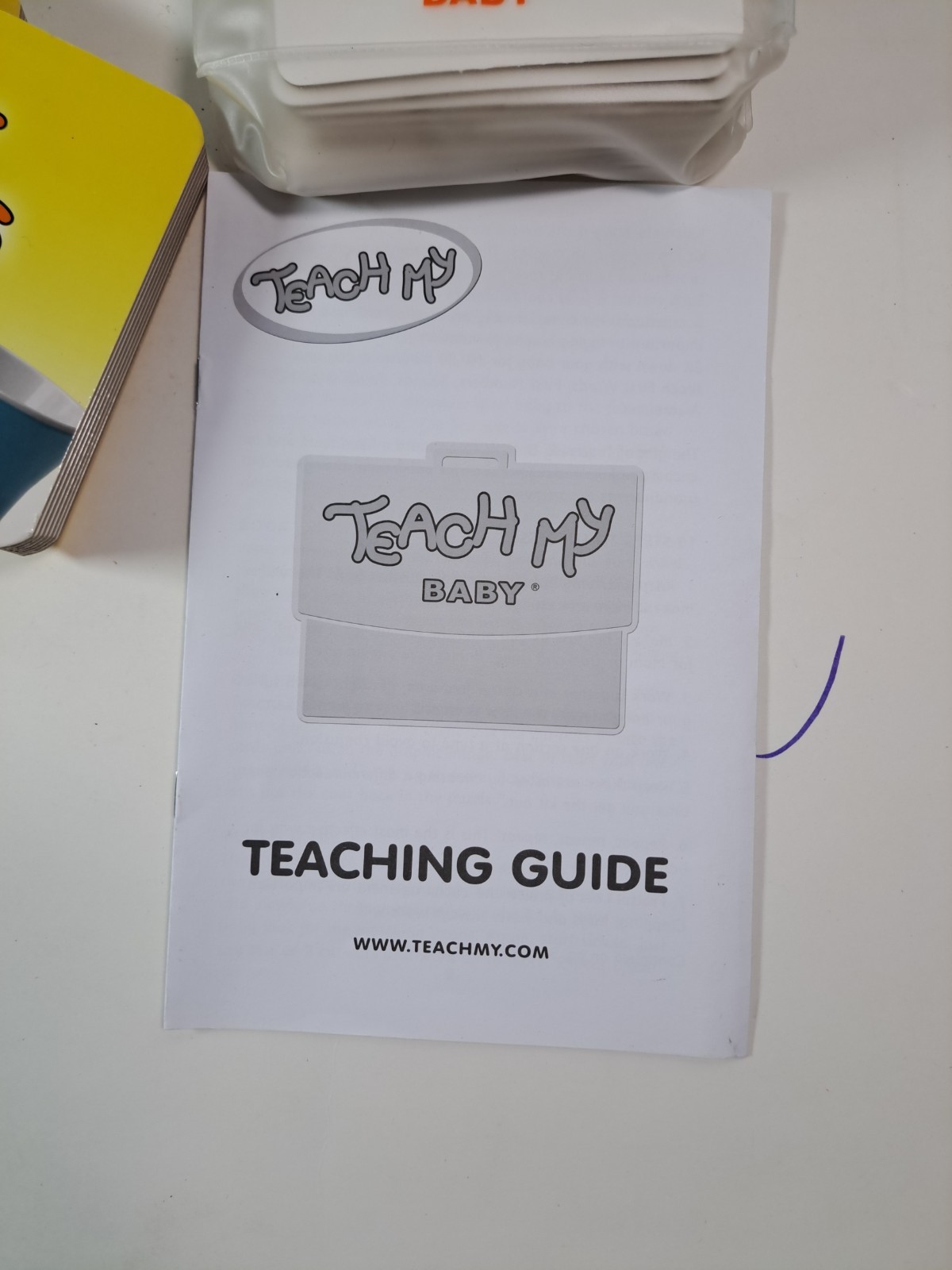 Teach My Baby: Learning Kit – Baby, Guided Child Development AS IS