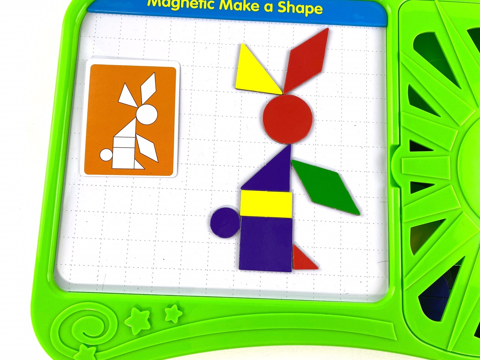 The Learning Journey Magnetic Make a Shape Activity Set Educational Toy