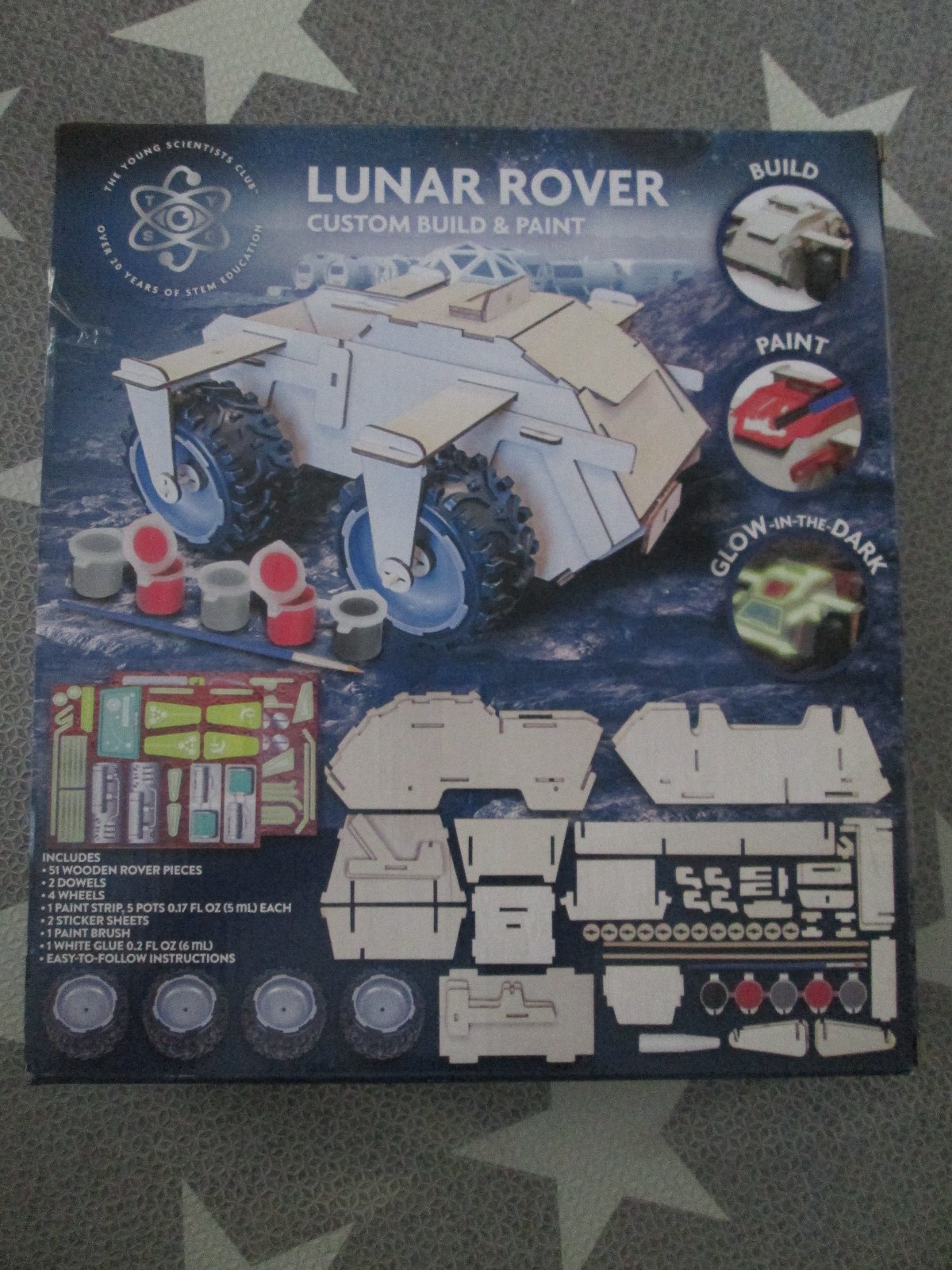 The Young Scientists Club Rover Custom Build & Paint