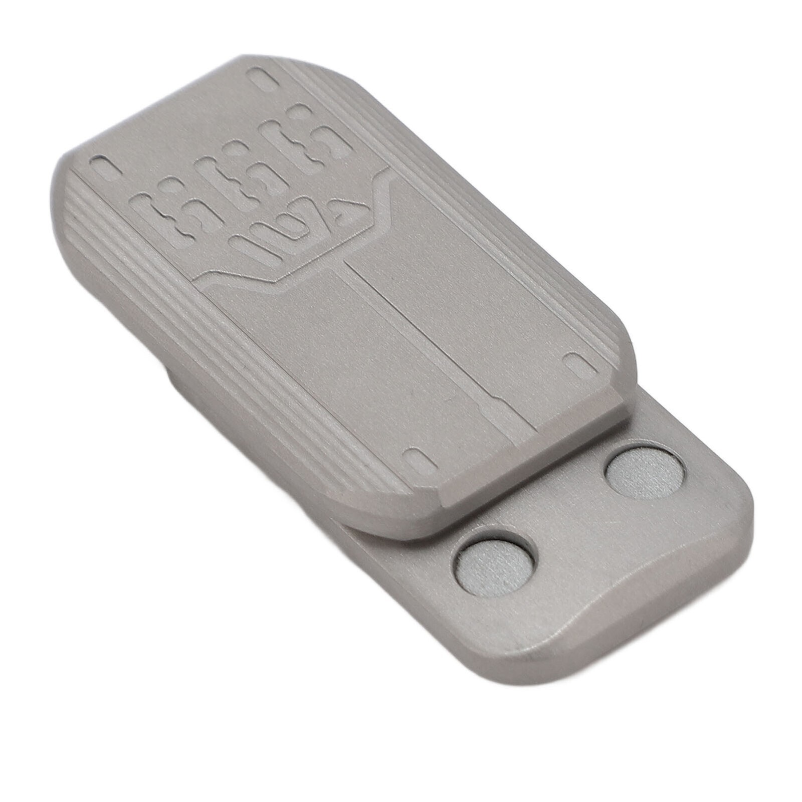 Metal Haptic Push Slider Stainless Steel Enhancing Attention Portable Push Card