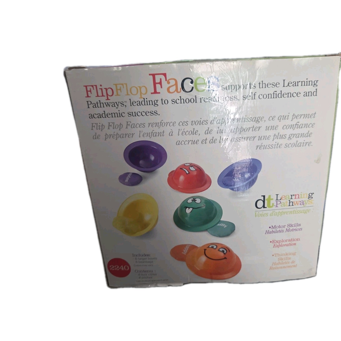 Discovery Toys Flip Flop Faces – Emotions-In-Motion -Kid’s Beanbag Toss Game