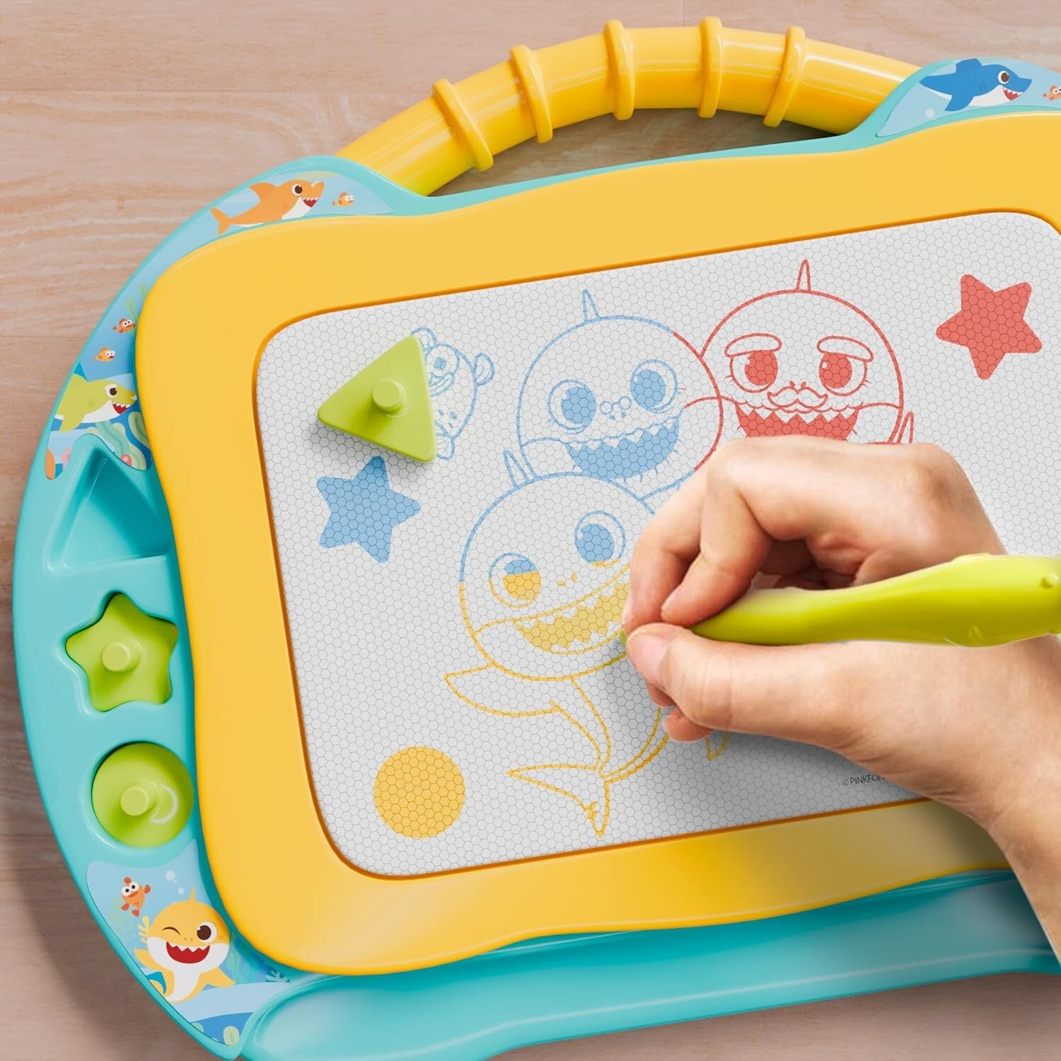 Lollipop Baby Shark Magnetic Drawing Board – Creative Fun for Kids