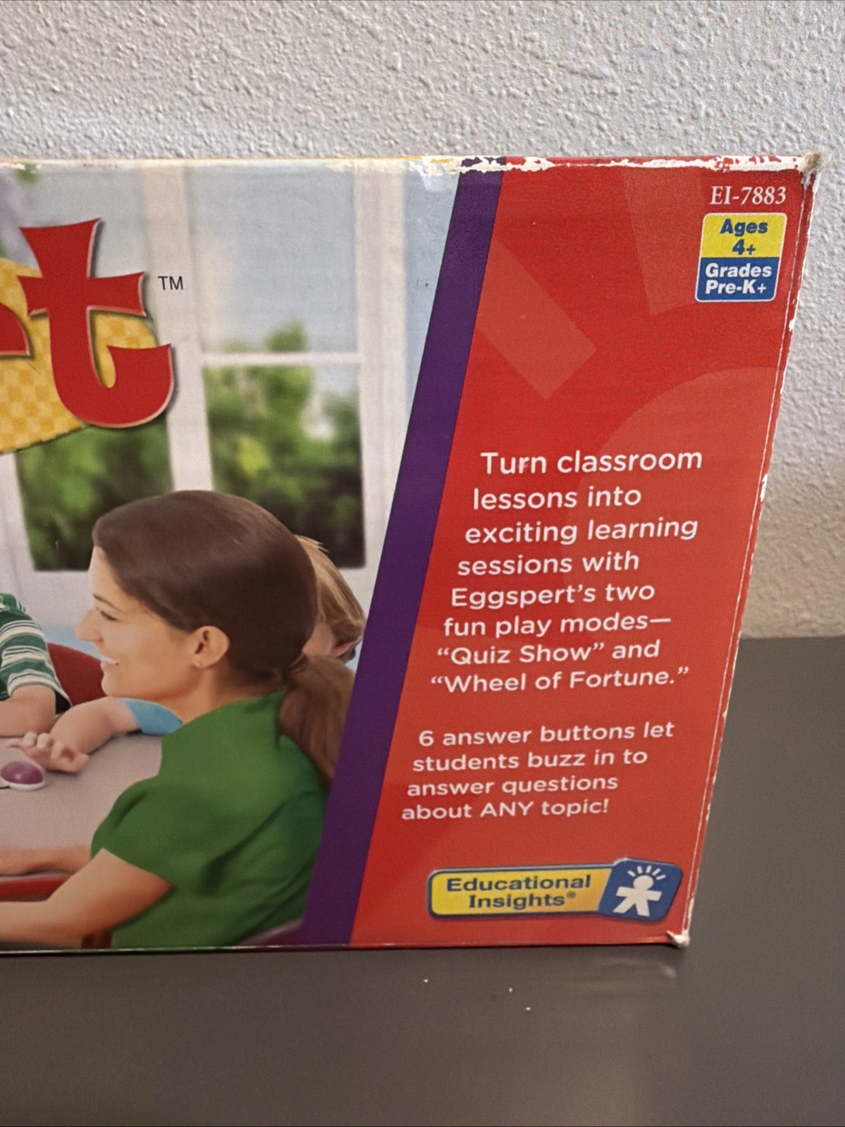 Eggspert Educational System Quiz Tool Buzzer Classroom Homeschool Games TeacherJ