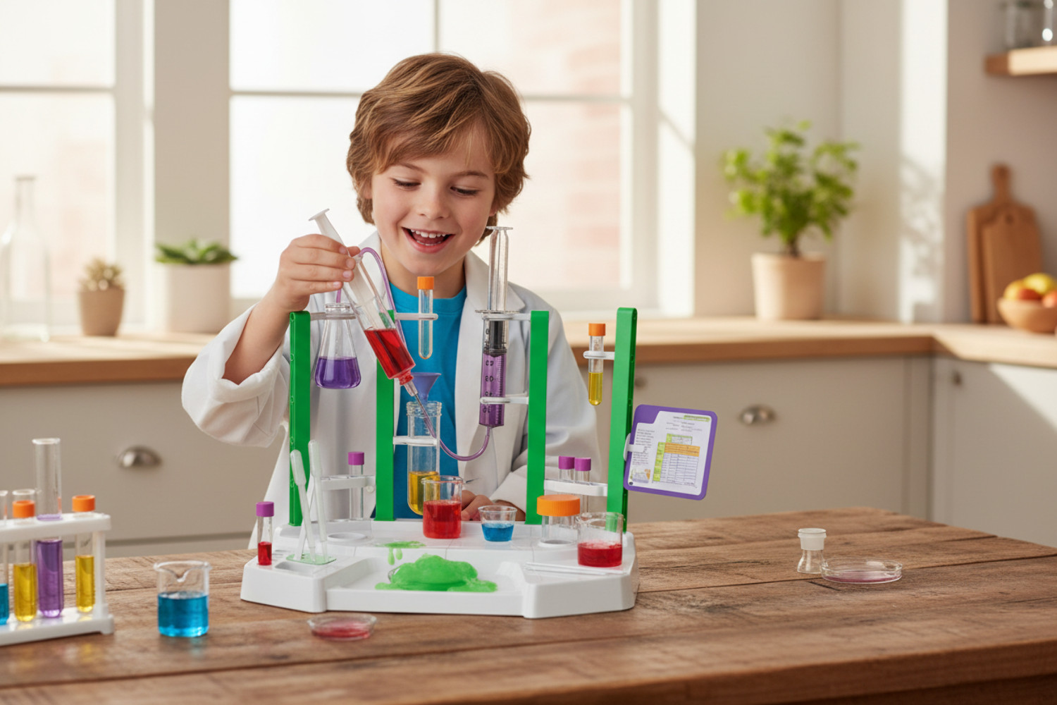 Thames & Kosmos Ooze Labs Chemistry Station Kids Science Kit STEM Toy Brand New