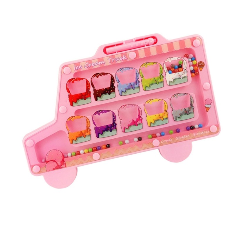 Maze Board Walking Bead for Kids Educational Color Sorting Activity Toy