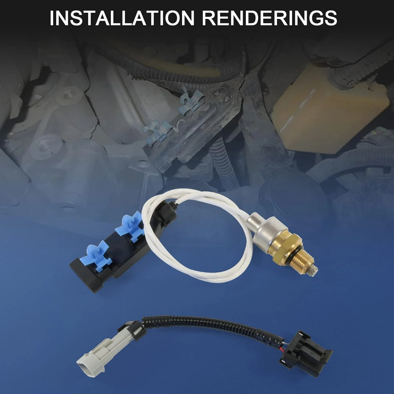 Turbo Charger Vane Position Sensor Kit Compatible with Chevy GMC Silverado Sierr