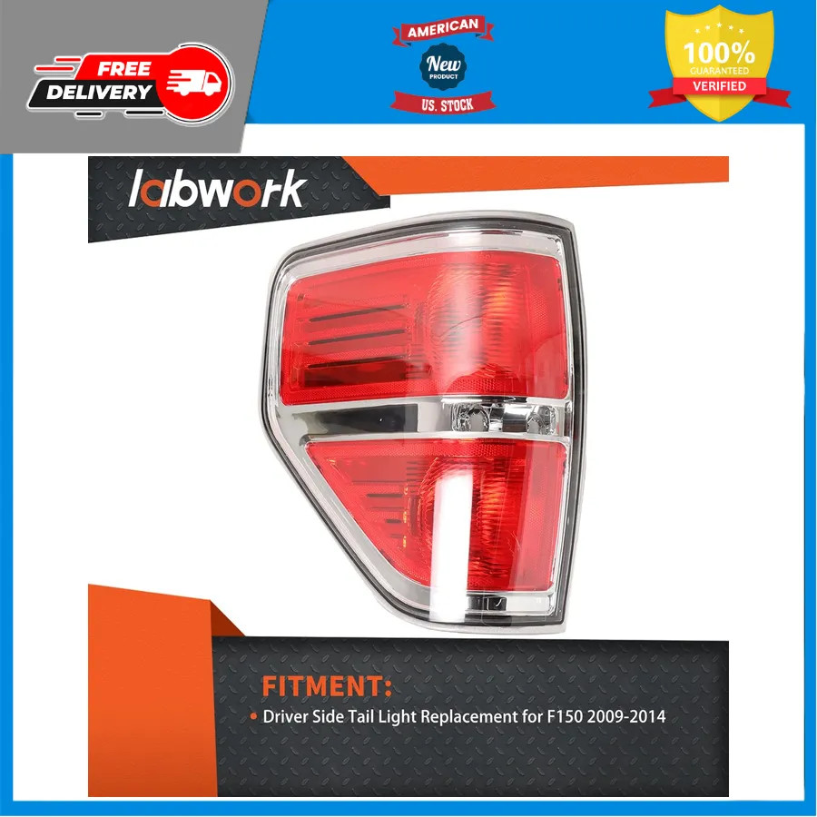 Driver Side Tail Light Assembly for Ford F150 2009-2014 Left LH BL3Z13405B