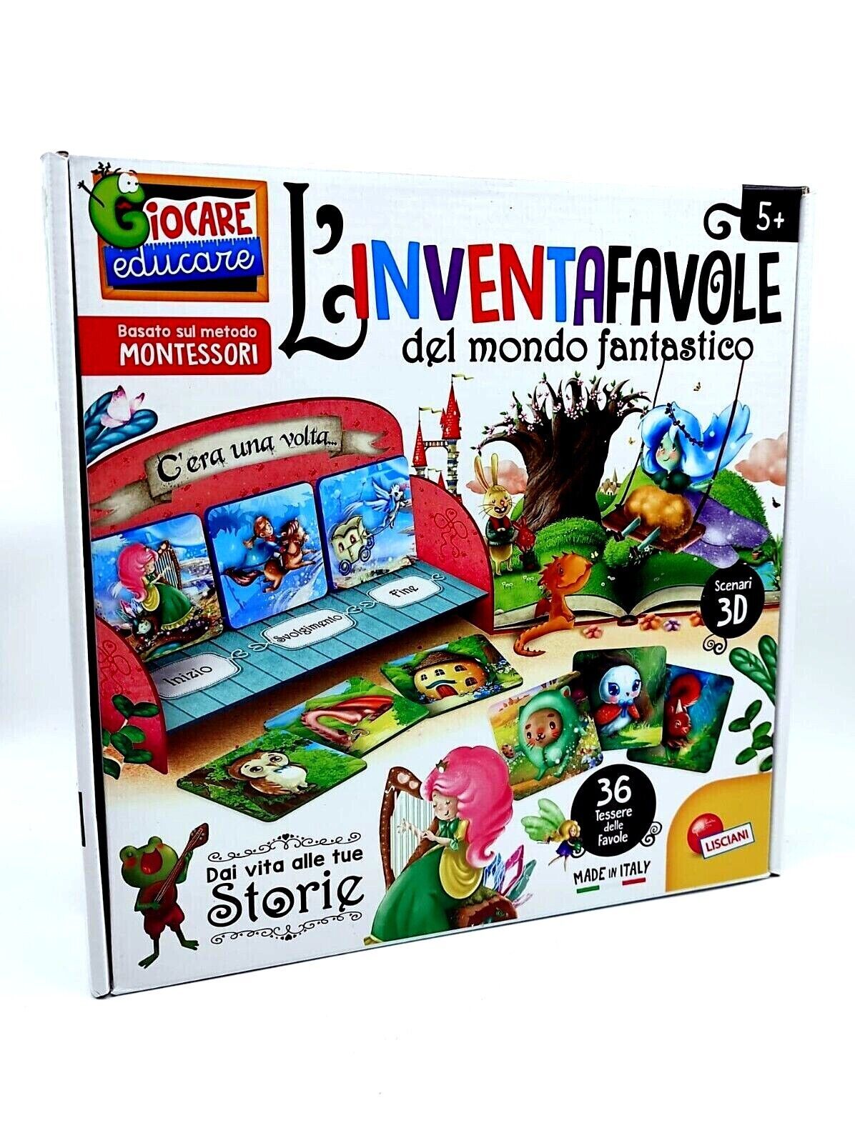 Montessori the invented tales of the fantastic world made in italy by lisciani