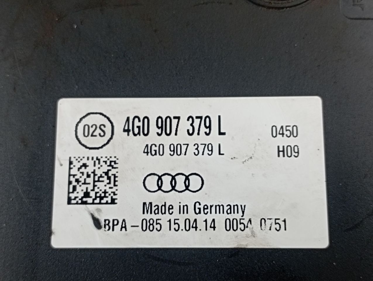 AUDI A6 C7 4G5,4GD 11-18 ABS VALVE/PUMP/CONTROLLER 4g0907379l