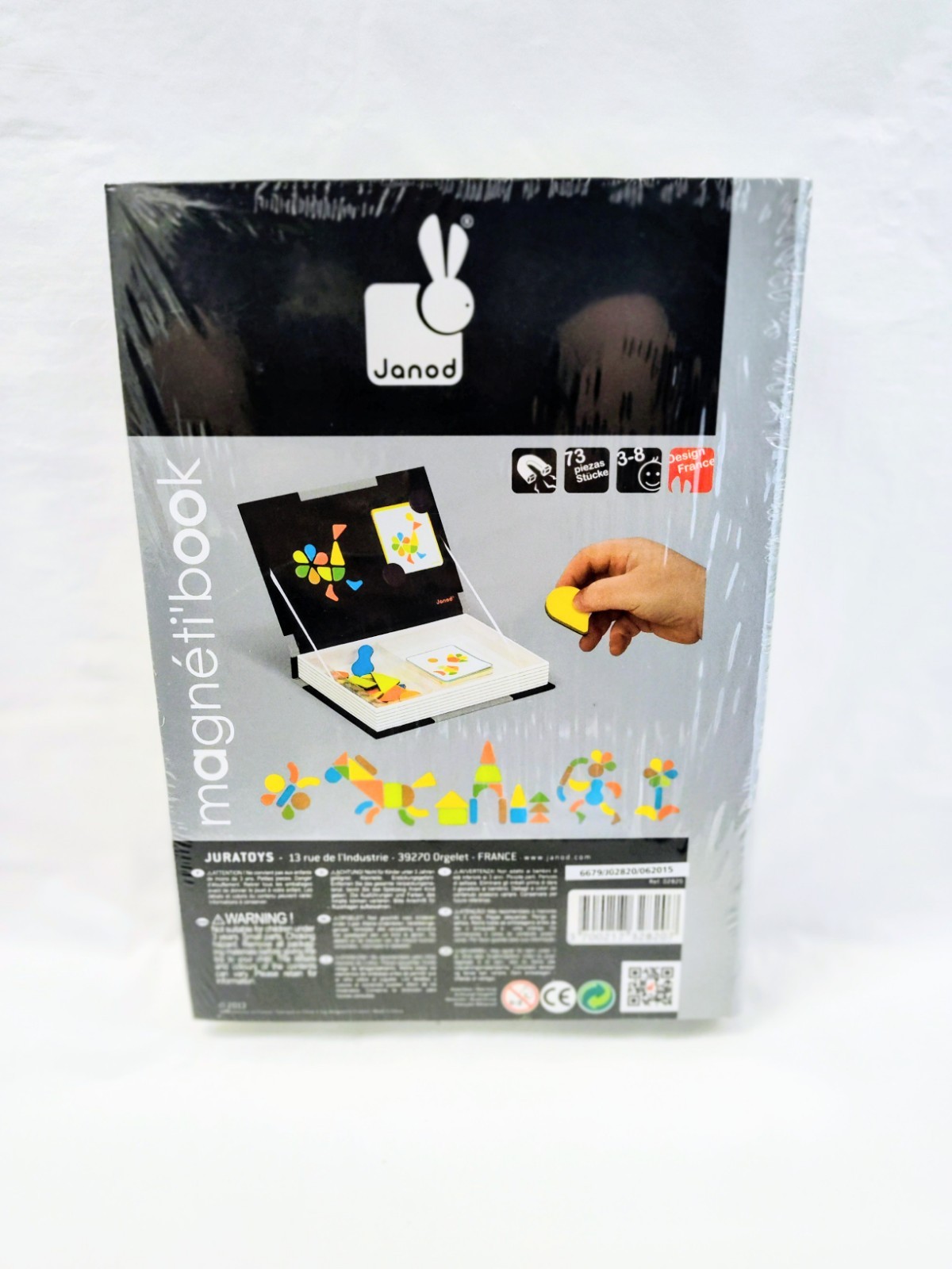 Janod Portable Children’s Educational Magneti’ Book Age 3+