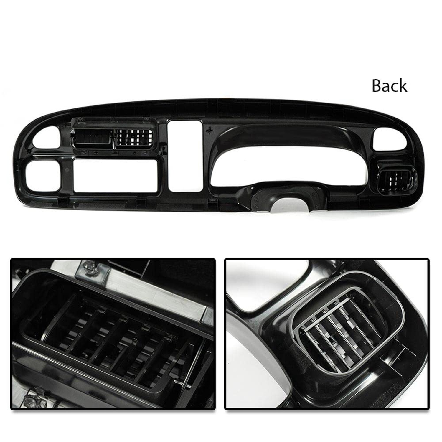 PIT66 Dash Board Bezel Cover Compatible with 1998 1999 2000 2001 2002 Dodge R…